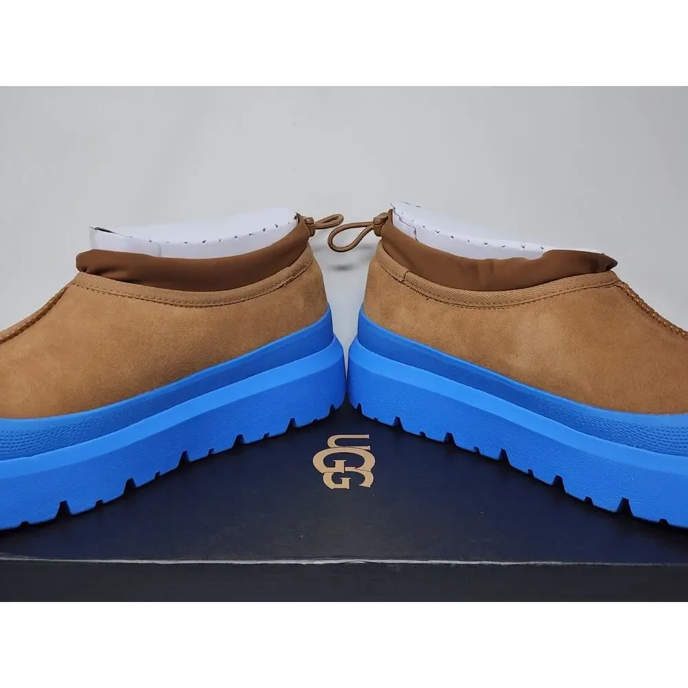 UGG Men's Tan and Blue Casual Shoes